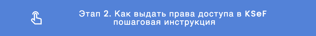 Этап 2. Как выдать права доступа в KSeF  пошаговая инструкция